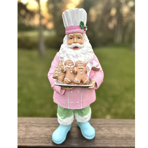Adornos <span class=keywords><strong>de</strong></span> Resina <span class=keywords><strong>de</strong></span> Santa Claus Duraderos, con Elementos Divertidos y Decorativos, Ideales para Decoración del Hogar, Escritorio y Patios - Product Image 4