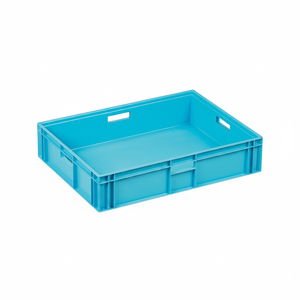 KT 8616 Heavy Duty Industrial Solid <b>Box</b> Stackable Plastic Storage <b>Crate</b> Container for Logistics - Product Image 2