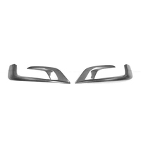 Kit carrosserie Carbonado 2014-2017 style BRS en fibre de carbone pour les aérations du pare-chocs avant W222.1 S63 AMG