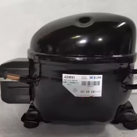 thumbnail image 2 of Sikelan GQR70TD Refrigeration Compressor – 1/6HP, 2750 BTU, 110-120V, R134a, HBP 2 of 10