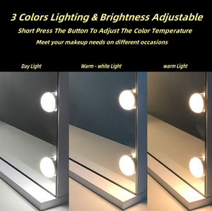 15 bóng đèn Vanity Gương trang điểm với đèn - Product Image 2