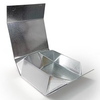 Ensemble de boîtes cadeaux pliables adhésives peu encombrantes, sans colle, design cartoon, boîte en papier kraft pliable pour vêtements