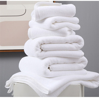 Ensemble de serviettes d'hôtel de luxe 100% coton personnalisé 5 étoiles, serviettes de toilette en coton blanc personnalisées 500gsm 600gsm 700gsm, ensembles de serviettes de bain pour hôtel