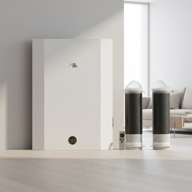 Erv Hrv Wall Mounted Energy Recovery Ventilation for Bedroom Hotel & Living Room