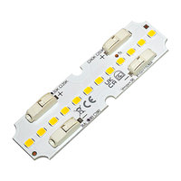 Lumen élevé 204LM/W ZHAGA Standard 70*20mm SMD2835 LED 2.5W Module PCB 12LED DC36V pour l'éclairage de bureau linéaire intérieur