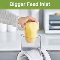 3 In 1 Keuken Groentesnijder Volautomatische Keukenaccessoires Rasp Groentekaashakmachine
