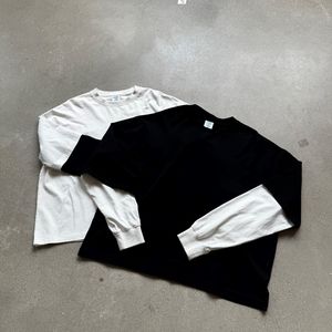 Oem Tùy Chỉnh Dtg Màn Hình In T Áo Sơ Mi Waffle Nhiệt Vải Dài Tay Áo T Áo Sơ Mi Hai Lớp Quá Khổ Người Đàn Ông Áo Sơ Mi - Product Image 3