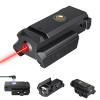 Nouvelle lunette de visée laser magnétique rechargeable subcompacte 635-650nm pour la chasse en extérieur, avec lasers rouge, vert et bleu