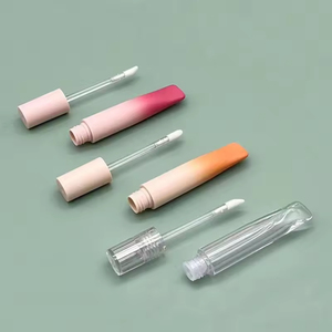 3ml <b>Mini</b> Lip Gloss Tube Round Cap Flat Bottle Spiral Bottom Empty Cosmetic Packaging Wand Applicator OEM ODM Custom Supply - Product Image 4