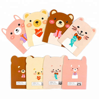 Mini bloc-notes mignon avec impression d'agenda personnalisé Fournitures scolaires bon marché Couverture souple