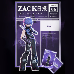 Caja Misteriosa con Figura de Anime Zack - Muñeco de PVC de 23 cm con Articulaciones Móviles y Edición Secreta para Coleccionistas - Product Image 2