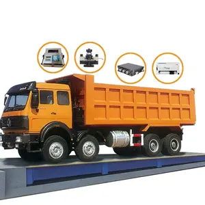 트럭 무게 규모 하이 퀄리티 탄소강 휴대용 차량 무게 규모 60 톤 무게 다리 80 톤 무게 - Product Image 1