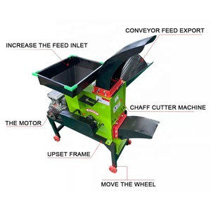 Animale <span class=keywords><strong>di</strong></span> alta qualità <span class=keywords><strong>di</strong></span> Alimentazione Sfregamenti Cutter mini pula taglierina macchina - Product Image 6