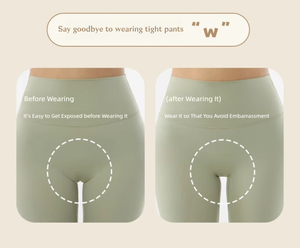 String <span class=keywords><strong>sans</strong></span> couture en soie glacée pour femme, sexy, taille mi-haute, couleur unie, très extensible, confortable, en <span class=keywords><strong>latex</strong></span> - Product Image 5