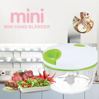 Hachoir manuel multifonctionnel pour ail, légumes et viande – Mini hachoir auxiliaire pour aliments