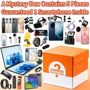 Guaranteed Smartphone Inside Big Electronics Mystery Box 5 Random Gadgets 5G Phone TV Smart Ring Earbuds <b>Tablet</b> Gift Luxury Blin - Product Image 1