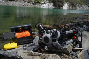 Underwater Submarine <b>Remote</b> <b>Control</b> <b>Robot</b> with Mechanical Arm Underwater Working Machine in Stock - Product Image 3