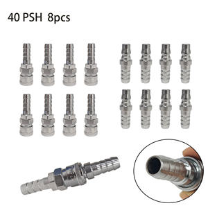 Kit de Conexión Rápida Neumática de Acero al Carbono Industrial PH SH 20 30 40 para Mangueras de Aire y Herramientas Neumáticas - Product Image 6