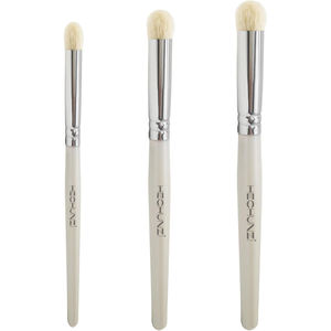 Haute qualité petit moyen 3 pièces blanc modèle pinceau outils de précision pour la peinture Miniatures techniques de brossage à sec brosse - Product Image 1