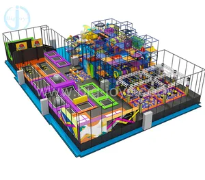 Meilleure qualité Design esthétique trampoline park dodge ball trampoline à vendre en ligne