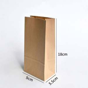 Factory-made Brown Disposable Paper <b>Bags</b>, <b>Food</b> Packaging <b>Bags</b>, Takeout Paper <b>Bags</b>, Recyclable Paper <b>Bags</b> - Product Image 3