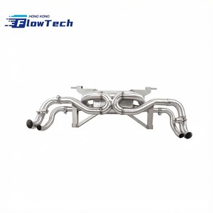 ระบบท่อไอเสียแบบ Catback พร้อมวาล์ว วัสดุสแตนเลส T304 พร้อมรีโมทคอนโทรล สำหรับ Audi R8 V10 5.2L - Product Image 4