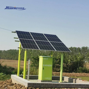 Sistema de Energía Solar Fuera de la Red Huaniu 220V, Silicio Monocristalino, Montaje en Suelo, Riego Agrícola - Product Image 1