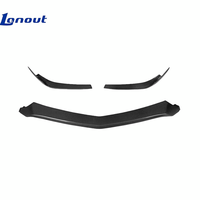 Kit carrosserie sur mesure pour Mercedes Benz AMG GT GTS, style PK, lèvre avant supérieure en fibre de carbone véritable, kit de carrosserie avant