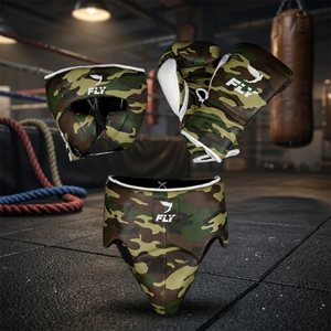 Kit de boxe professionnel en cuir avec logo personnalisé, équipement d'entraînement de boxe, kit de sparring professionnel, vente chaude - Product Image 4