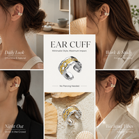 Boucles d'oreilles originales en argent sterling 925, motif fissures rocheuses, hypoallergéniques, parfaites pour le quotidien et comme cadeau