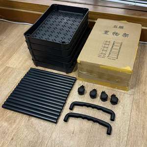 Étagères de <span class=keywords><strong>rangement</strong></span> mobiles à 4/5 couches Tiroirs de <span class=keywords><strong>rangement</strong></span> en plastique Chariots Chariot de cuisine Chariot Supports de <span class=keywords><strong>rangement</strong></span> et étagères - Product Image 6