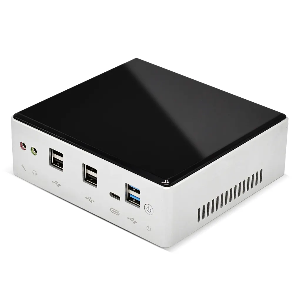 Topton Hot Mini Máy Tính Core I7 10510U I5 10310U I3 10110U PC Gaming Window 10 TV BOX Dual Lan WiFi Máy Tính Để Bàn Mini PC