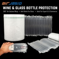 Emballage durable en colonne d'air antichoc et étanche pour bouteilles et équipements industriels
