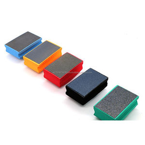 Diamond Hand <b>Polishing</b> <b>Pads</b> Electroplated 95*55mm Diamond Sanding Block For Ceramics Single_crystal_silicon Aluminum_alloy - Product Image 1