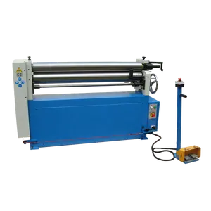 ESR-2020x3.5 TTMC Powered Slip Roller, Sheet Metal Slip Rolling Machine with 3 Roller, Asymmetric Rolling Machine