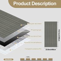 Rouleaux de papier peint auto-adhésifs modernes à rayures et carreaux, épaisseur 3 mm, largeur 120 cm, film PVC imperméable pour salon et meubles