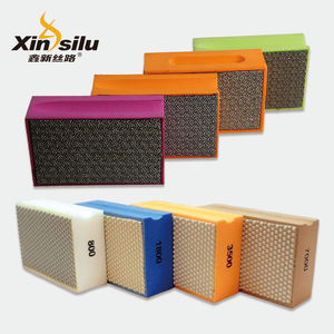 Bloc de ponçage diamanté, tampon de polissage manuel, blocs de ponçage <span class=keywords><strong>pour</strong></span> béton, verre, <span class=keywords><strong>pierre</strong></span>, <span class=keywords><strong>pour</strong></span> le ponçage des bords de verre, du marbre, du granit et de la <span class=keywords><strong>pierre</strong></span> - Product Image 5