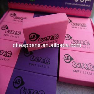 Gomme à effacer personnalisée avec logo, taille sur mesure, pour usage promotionnel, en TPR/PVC - Product Image 2