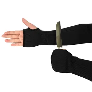 5 Arm Guard Lange Mouw Met Handschoenen Werken Beschermende Snijbestendige Mouw Arm Bescherming Mouwen