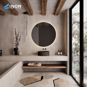 Custom Modern Bathroom Vanity App- Controlled Lighting Acrylic Surface Faucet Hinge-Kitchen Vanity Customizable <b>Shelf</b> Materials - Product Image 4