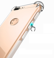 Coque de téléphone ultra transparente pour la série iPhone, TPU transparent anti-jaunissement, antichoc pour iPhone 7 8