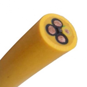 3x1.0mm2 3g4 <span class=keywords><strong>3g6</strong></span> flexible isolé par caoutchouc 3pnct-h 600v haute tension en caoutchouc rond noir câble - Product Image 3