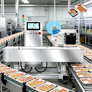 Máquina Automática de Etiquetado de Alimentos y Bebidas con Control PLC, Autoadhesiva, para Plantas de Embotellado de Alimentos y Bebidas, Diseño de Bajo Ruido - Product Image 5