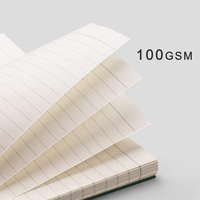 Journaux luxueux non datés personnalisés Agenda hebdomadaire mensuel avec notes autocollantes logo personnalisé A5 1 an 2024