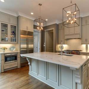 Gabinetes de Cocina Modulares al por Mayor, Estilo Shaker, con Madera Maciza, de Fábrica China - Product Image 2