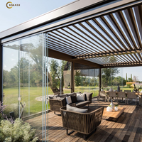 KAKADU Supports d'angle en alliage d'aluminium 6063-T5 pour pergola murale extérieure, thermolaqués, épaisseur 1,5-2,0 mm, personnalisables