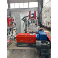 Ligne de machines d'extrusion de granulés de recyclage de déchets plastiques PP HD LD PE ABS à double étage à haute efficacité