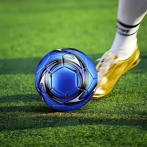 Ballons de football en cuir PU thermocollé professionnels personnalisés, taille 5, norme officielle de match, intérieur/extérieur - Product Image 5