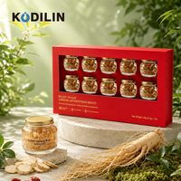 KODILIN Nouvelle Arrivée Ginseng Cultivé Sans Pesticides 10 Bouteilles 35g Complément Alimentaire Naturel Fournisseur Racine de Ginseng Instantanée