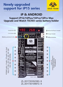 Carte d'activation de la <span class=keywords><strong>batterie</strong></span> W209 Pro V10 pour <span class=keywords><strong>iphone6</strong></span> à 16 Pro Max et pour testeur de charge de carte de circuit imprimé Android - Product Image 2